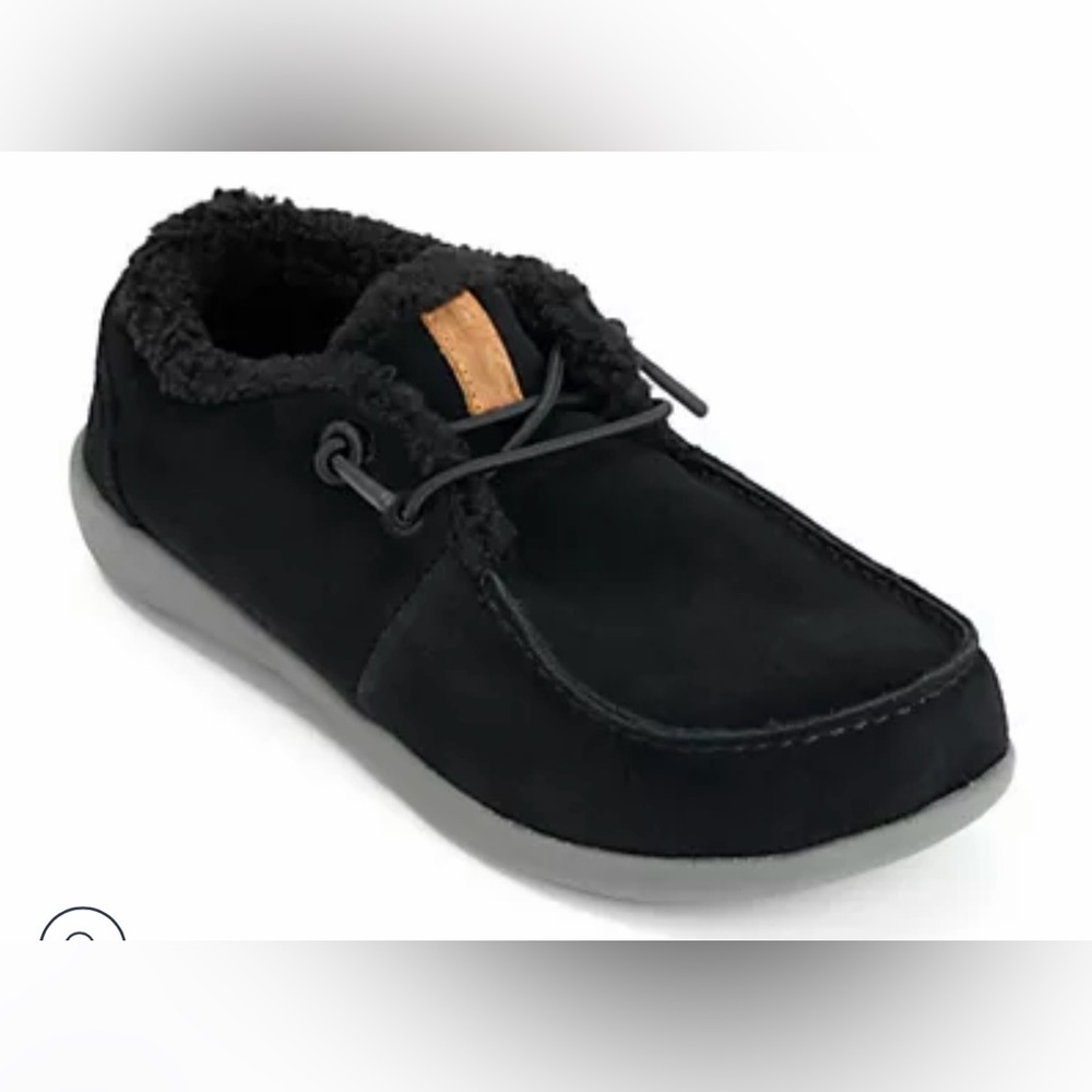 revitalign Seista Wallaby Black Suede Loafers men’s size 9D-NWT $85